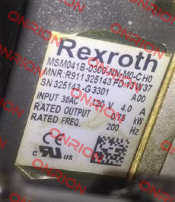 R911325143 / MSM041B-0300-NN-M0-CH0 Rexroth