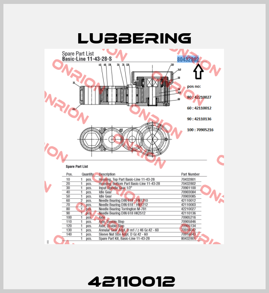 Lubbering-42110012  price