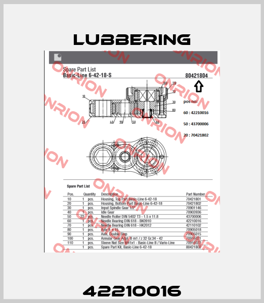 Lubbering-42210016 price