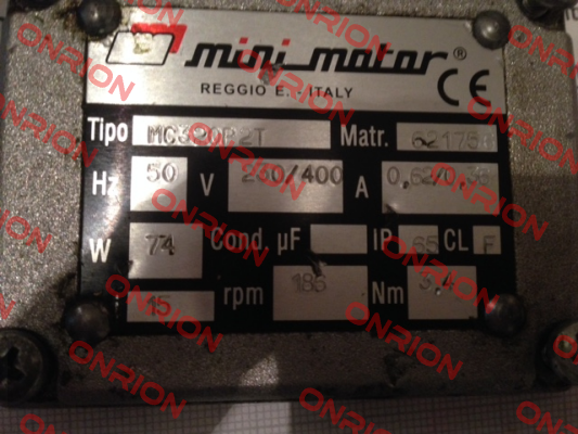 MC 320P2T 15 B5 Minimotor