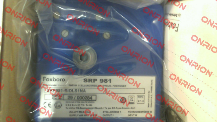 SRP981-BIDLS1NA Foxboro