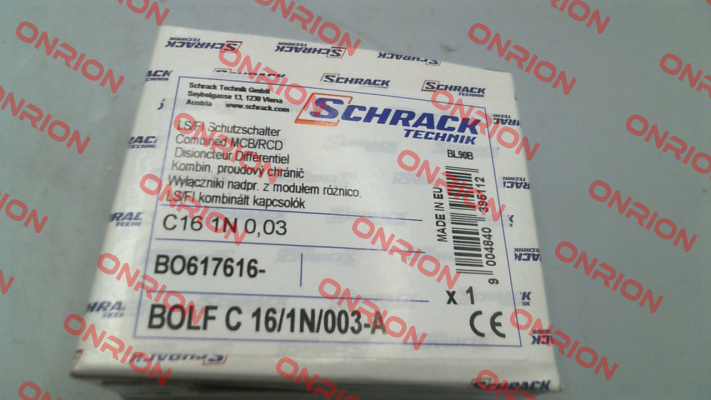 BO617616 Schrack